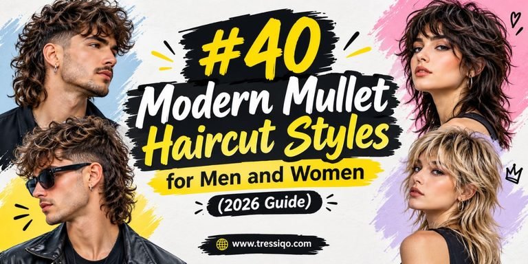 40 Modern Mullet Haircut Styles for Men and Women (2026 Guide)