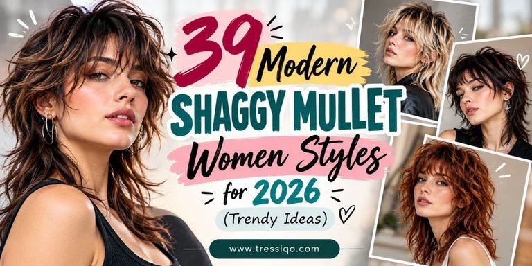 39 Modern Shaggy Mullet Women Styles for 2026 (Trendy Ideas)